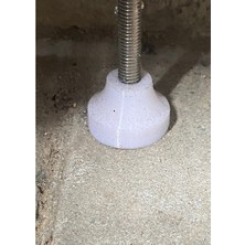 Akaslan Plastik Fuss M8 M8 Zemin Plakası 3D Baskı (Bu Ürün Sadece Plastik Parçadır - Almadan Önce Soru Sorabilirsiniz)