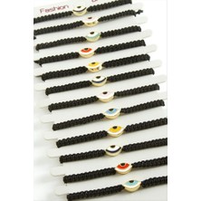 Zero Land Hnrlishp Göz Makrome Ip Bileklik - Ebruli