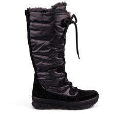 Legero Kadın Goretex Süet Çizme Novara 000349-0000 - Siyah Süet Siyah