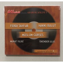 Güneyden Arabesk Şöleni CD Ferdi Tayfur Müslüm Gürses … (Sıfır Jelatinli)
