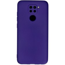 Hnrlishp Newface Xiaomi Redmi Note 9 Kılıf Nano Içi Kadife Silikon - Mor