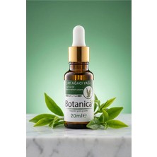 Botanica %100 Saf Çay Ağacı Yağı Cilt Arındırıcı Gözenek Sıkılaştırıcı Doğal Antiseptik Uçucu Bakım 20 ml