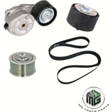 SCANIA GERGİ KASNAK SETİ SCANIA (OEM: 2197391, 2129402, 2129404, 10PK2475)
