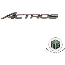 Mercedes Panjur Yazısı Actros Mp4 ( Actros ) Krom (Oem: A9608170520)