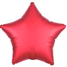 Party Express 18" Folyo Balon Yıldız - Kırmızı