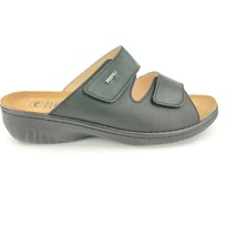 OrtoPlus Real Ortopedik Tabanı Çıkan Terlik 0375 Siyah