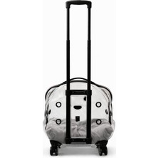 Carrypet Valiz Tipi Tekerlekli Kedi Taşıma Çantası