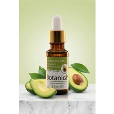 Botanica %100 Saf Avokado Yağı Soğuk Sıkım Anti Aging Yüz Bakımı Kırışıklık Karşıtı Besleyici 20 ml