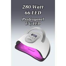 S5 Uv 280 Watt 66 LED Kalıcı Oje Protez Tırnak Kurutucu Işık Pro Uv LED Tırnak Kurutucu Easy Beauty