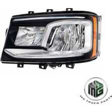 Scania Scanıa Far Komple 7 Seri Sol Ledli Hella (Oem: 2674390, 1EX014542091)