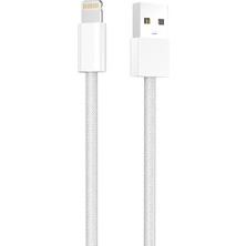 Avcı Teknoloji Market iPhone Lightning Şarj Kablosu 2.4A 2 Metre Data ve Hızlı Şarj Kablosu