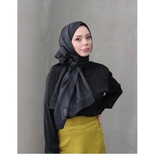 Bushu Monogram Twill Şal 70X190