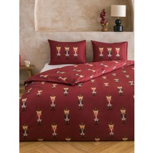 Lc Waikiki Yeni Sezon Ayı Teddy Baskılı Pamuklu Çift Kişilik Nevresim Takımı