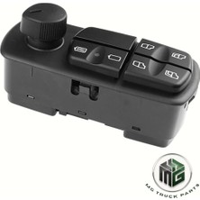 Mercedes Cam Kaldırma Düğmesi Axor-Atego Sol (Oem: A0045455113, A0015455113)