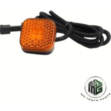 Man Çamurluk Lambası Tga Sarı Kare (Oem: 81252606101, 81252606096, 81252606097)