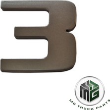 Man Kapı Yazısı Tga-Tgs-Tgx-Tgl-Tgm ( 3 ) (Oem: 81978780003)