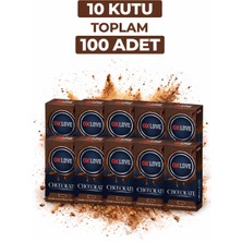 Maarketim OxLove Chocolate Aromalı Prezervatif 10'lu 10 Kutu