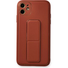 Hnrlishp Newface Iphone 12 Kılıf Coco Deri Standlı Kapak - Fuşya