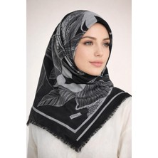 Sinem Emprime Koton Eşarp -  Siyah / GRI-6291-03
