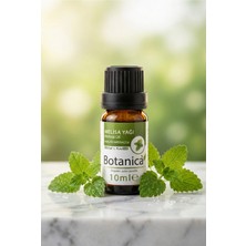 Botanica %100 Saf Melisa Yağı Sakinleştirici Uyku Düzenleyici Doğal Uçucu Aromaterapi Bitkisel 10 ml