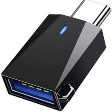 Başkenttekno USB To Type-C Mini Telefon Çevirici Adaptör Yd-70