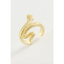 Zero Land Hnrlishp Yılan Metal Yüzük - Gümüş Rengi