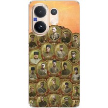 TechTree Vivo V60 Uyumlu Atatürk ve Kurtuluş Savaşı Komutanları Baskılı Silikon Kılıf