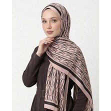 Bushu Imza Monogram Twill Şal 70X190