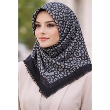 Sinem Emprime Koton Eşarp -  Siyah / GRI-6291-04