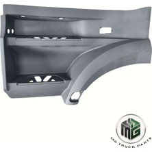 Mercedes Çamurluklu Basamak Actros Mp4 Gıga Sol (Oem: A9616662501, A9606664203)