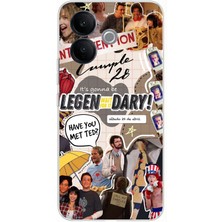 TechTree Vivo V60 Lite Uyumlu Retro Gazete How I Met Your Mother Tasarımlı Baskılı Silikon Kılıf