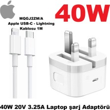 Day Apple Usb-C - Lightning Kablosu (1 M) - MQGJ2ZM/A + 40W Laptop Şarj Adaptörü