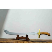 Mertcan Knife 90 cm Dekoratif Obje Paslanmaz Çelik Ayna Perdah Dekoratif Obje
