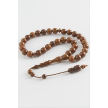 Zero Land Hnrlishp Yuvarlak Kuka Tesbih 10 mm - Kahverengi