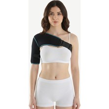 Omuzluk Omuz Destekleyici | Omuz Çıkmaları Omuz Ağrıları | Sağ & Sol Her Bedene Uygun (Siyah-Mavi)