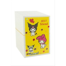 Zero Land Hnrlishp 2 Li Çizgi Film Karakteri Bileklik Kartı 200 Adet - Sarı