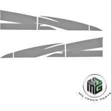 Mercedes Kabin Şeridi Komple 2521-3224 Y.m Gri