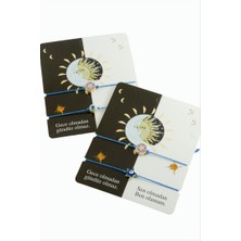 Zero Land Hnrlishp Yıldız Nazar Ip Bileklik 2 Adet - Ebruli