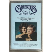 Topkapı Müzik Carpenters Only Yesterday  Kağıt Baskı Kaset