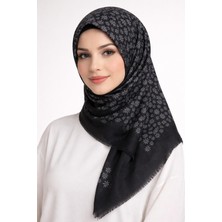 Sinem Emprime Koton Eşarp -  Siyah / GRI-6291-06