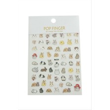 Zero Land Hnrlishp Tşan Tattoo Dövme Sticker - Beyaz