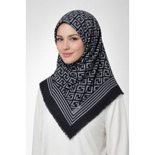 Sinem Emprime Koton Eşarp -  Siyah / GRI-6291-05