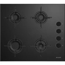 Arçelik Ocd T 601 Esr Gazlı Cam Tablalı Ocak Siyah