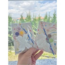 Redmoon 20 Adet (10+10) - Araba ve Kelebek /taş Boyama Seti, Dıy, Kendin Yap, Doğum Günü Hediyesi