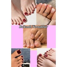 90 Adet Ayak Takma Tırnağı Jel Takma Tırnak 15 Farklı Boy Yeni Nesil Her Bedene Uygun Easy Beauty