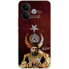 TechTree Vivo V60 Lite Uyumlu Abdülhamid Han Baskılı Silikon Kılıf