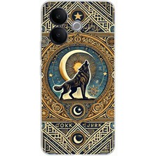 TechTree Vivo V60 Lite Uyumlu Yalnız Kurt Göktürk Baskılı Silikon Kılıf