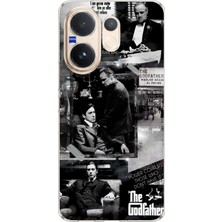 TechTree Vivo V60 Uyumlu The Godfather Baba Film Tasarımlı Baskılı Silikon Kılıf