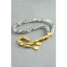 Zero Land Hnrlishp Necef Doğaltaş Tesbih 8 mm - Gri