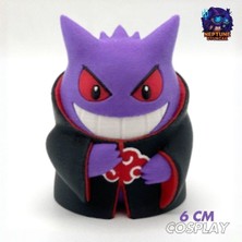 Neptune3D #0094 Akatsuki Gengar Pokemon Figürü (Naruto)